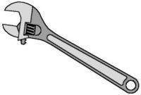 wrench clipart