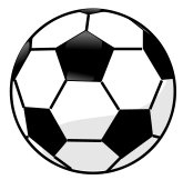 soccer ball clipart re-creation