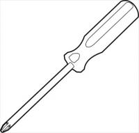 philips-head-screwdriver-outline