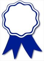 award-ribbon-blue