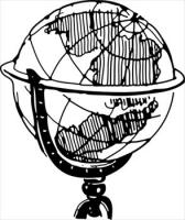 globe-BW