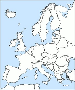 europe-outline