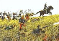 Rough-Riders-charging-up-Kettle-Hill-Mort-Kunstler