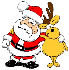 santa-w-deer