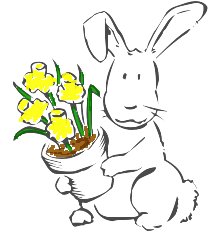 bunny-w-flower-pot