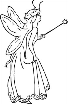 costume fairy queen clipart elf