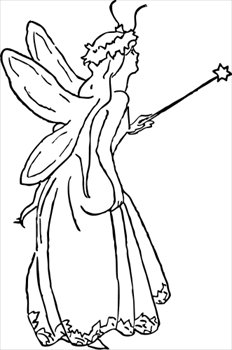 costume fairy queen clipart elf