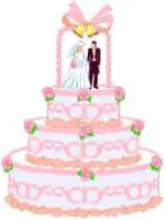 Pink-Wedding-Cake