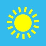 sunny