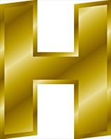 gold-letter-H