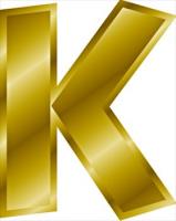 gold-letter-K