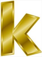 gold-letter-k-