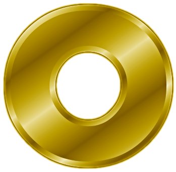 gold-letter-o-