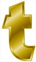 gold-letter-t-