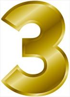 gold-number-3