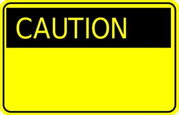 Free caution-sign Clipart - Free Clipart Graphics, Images and Photos ...