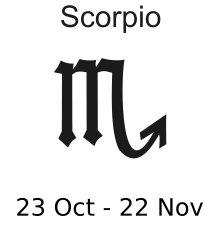 scorpio-label