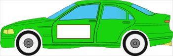 green-car-w-ad-space