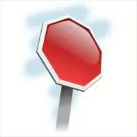 angled-stop-sign